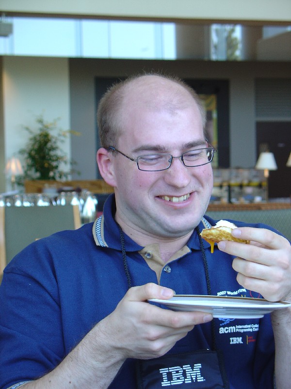 DSC02540 Mattias har hittat stekt �gg