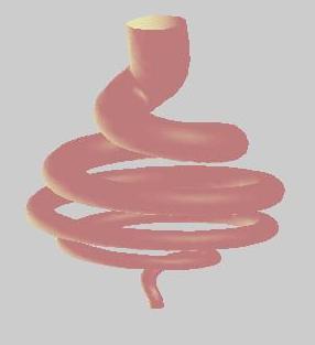 Spiralbild med surf