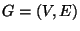 $G=\left(V,E\right)$