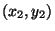 $(x_2,y_2)$